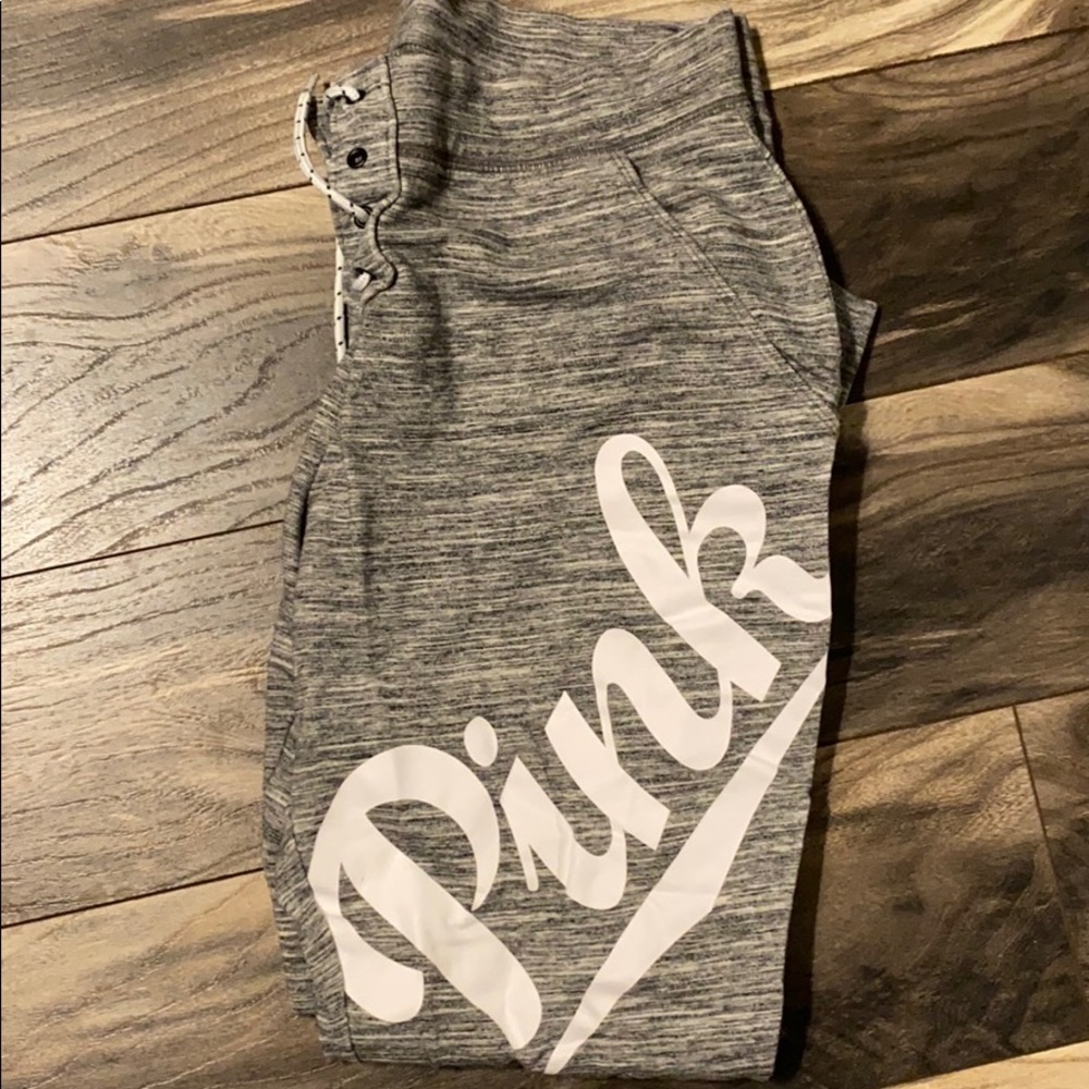 Pink sweatpants